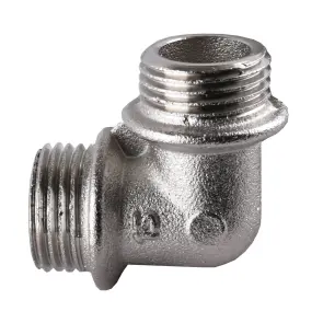 Кутник 1/2″ЗЗ нікельований А0113А(нк) №3