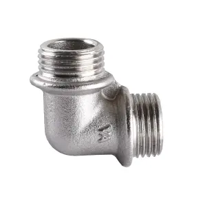 Кутник 1/2″ЗЗ нікельований А0113А(нк) №4