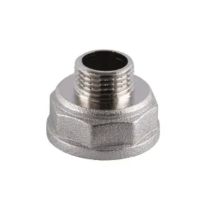 Перехідник редукційний 1″х1/2″ВЗ нікельований А0602А(нк) №2