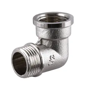 Кутник 1/2″ВЗ нікельований А0122-1А(нк) №1