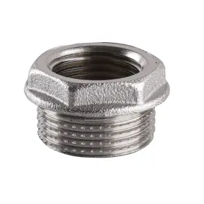 Футорка 3/4″х1/2″ЗВ нікельована А0702А(нк) №2