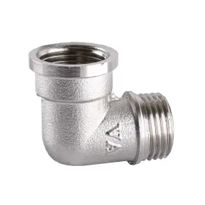 Кутник 1/2″ВЗ нікельований А0122-1А(нк) №3