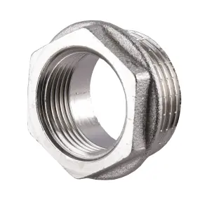 Футорка 1″х3/4″ЗВ нікельована А0705-1А(нк) №1