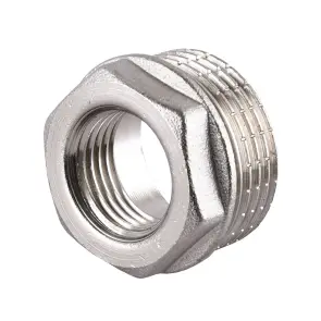 Футорка 1″х1/2″ЗВ нікельована А0704-1А(нк) №2
