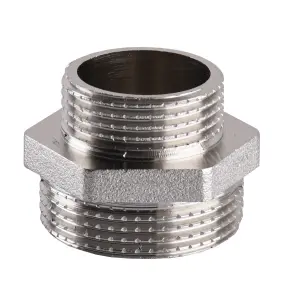 Ніпель редукційний 1 1/4″х1″ЗЗ нікельований А0594А(нк) №3