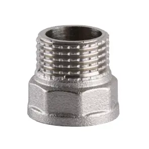 Перехідник 1/2″ВЗ нікельований А0601А(нк) №3