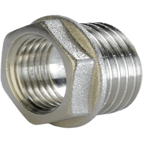 Футорка 1/2″х3/8″ЗВ нікельована А0752А(нк) №1