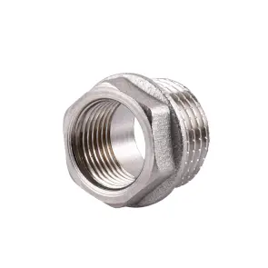 Футорка 1/2″х3/8″ЗВ нікельована А0752А(нк) №3