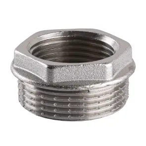 Футорка 1 1/4″х1″ЗВ нікельована А0712А(нк) №3