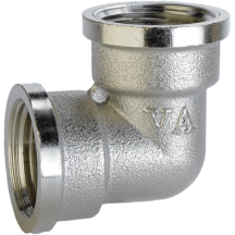 Кутник 3/4″ВВ нікельований А0102-1А(нк) купити в Україні