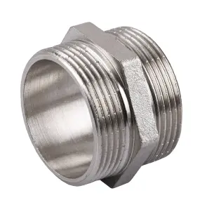 Ніпель 1 1/2″ЗЗ нікельований А0535А(нк) №2