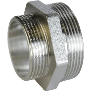 Ніпель редукційний 2″х1 1/2″ЗЗ нікельований А0545А(нк) №1