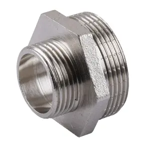 Ніпель редукційний 2″х 1″ЗЗ нікельований А0543А(нк) №2