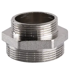 Ніпель редукційний 2″х1 1/2″ЗЗ нікельований А0545А(нк) №3