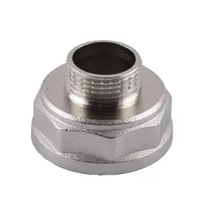 Перехідник редукційний 1 1/4″х 3/4″ВЗ нікельований А0607А(нк) №1