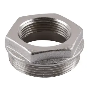 Футорка 2″х 1 1/4″ЗВ нікельована А0756А(нк) №2