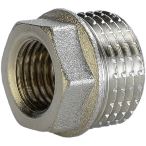 Футорка 1/2″х1/4″ЗВ нікельована (манометр) А0723А(нк) №1