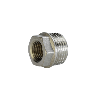 Футорка 1/2″х1/4″ЗВ нікельована (манометр) А0723А(нк) №2