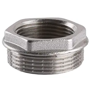 Футорка 2″х1 1/2″ЗВ нікельована А0757А(нк) №4