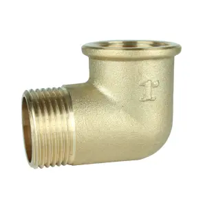 Кутник 1″ВЗ латунний А0150А №1