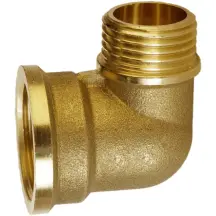 Кутник редукційний 3/4″х1/2″ВЗ латунний А0104А в магазині TVOE