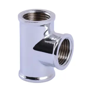 Трійник SOLOMON 1/2″ ВВВ хром 8202 №1