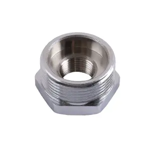 Футорка переходная SOLOMON 1/2″х3/4″ хром НВ 8209 №2