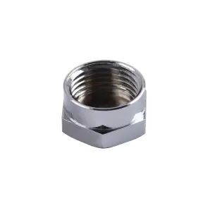 Заглушка з внутрішньою різьбою SOLOMON 3/4″ хром 4002 №1