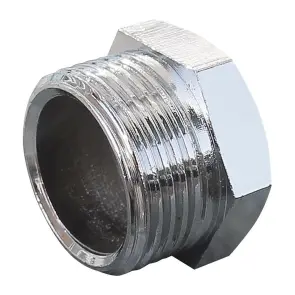 Заглушка з зовнішньою різьбою SOLOMON 3/4″ хром 4001 №4