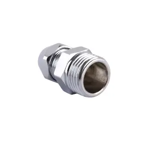Цанга наружная SOLOMON 3/8″х1/2″ хром 9004 №2