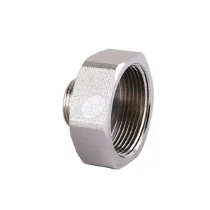 Перехідник SOLOMON 1 1/2″х3/4″ ВЗ нікель 8106 №1