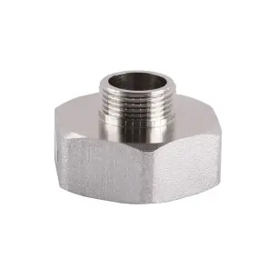Перехідник SOLOMON 1 1/2″х3/4″ ВЗ нікель 8106 №2