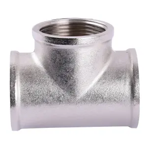 Трійник SOLOMON 3/4″ ВВВ нікель 8202 №1