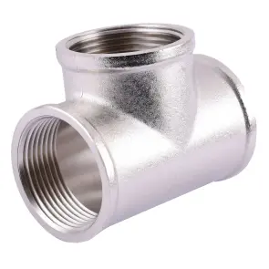 Трійник SOLOMON 3/4″ ВВВ нікель 8202 №2