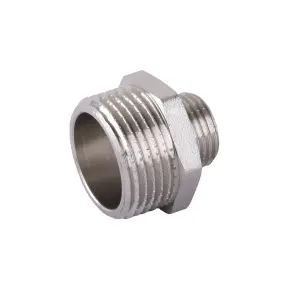 Ніпель SOLOMON 1″х1/2″ ЗЗ нікель 8208 N №2