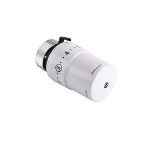 Набір Крани радіаторні кутові ARCO 1/2″ подача + зворотка+ термоголовка KC001 KCТ01 М30 №1