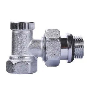 Кран радиаторный угловой ARCO 1/2″ под ключ с уплотнителем 507605 №1