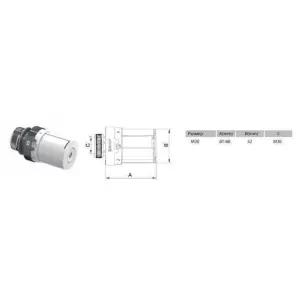 Термоголовка ARCO VA3 TB930 880020 №2