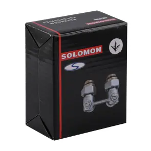 Узел нижнего подключения панельного радиатора SOLOMON NV 5102 угловой шаровой 3/4″ №4