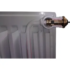 Клапан OUTER под термоголовку М30x1,5 панельного радиатора 1/2″Н ECO5029 ECO Technology (на трубу) №5