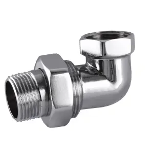 Сгон-американка угловой SOLOMON 1/2″ CHROM 1600 №1