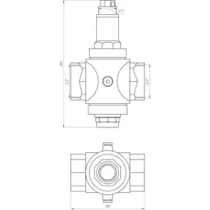 Редуктор ITAP 2″ RINOX 197/143 №3