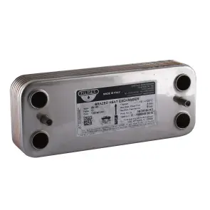 Теплообменник паяный Zilmet ZB-12P int.prig 148 + coll 17B1901201 №2