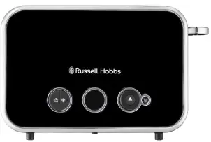 Тостер Russell Hobbs Distinctions 2-Slice 1670Вт, підігрів, розморожування, пластик, чорний №4
