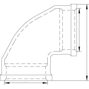Угол VIEGA 3090 1 1/4″ ВВ (269210) №2