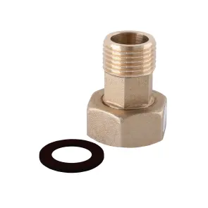 Штуцер з накидною гайкою 1/2″ для водоміра PROFESSIONAL NV-QP (1520) 1 штука №1