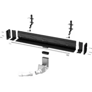 Корпус для душового лотка Advantix Vario (плоский h-70 мм) 30-120 см 736736 №1