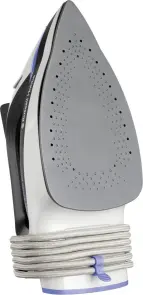 Праска Russell Hobbs Easy Store Pro, 2400Вт, 320мл, паровий удар -180гр, постійна пара - 45гр, зберігання шнура, керам. підошва, біло-синій №5