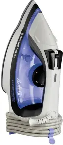 Праска Russell Hobbs Easy Store Pro, 2400Вт, 320мл, паровий удар -180гр, постійна пара - 45гр, зберігання шнура, керам. підошва, біло-синій №6