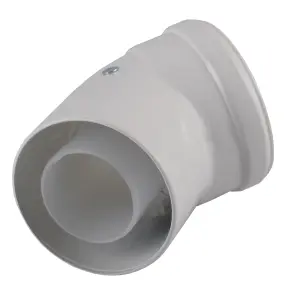 Коліно 45 градусів, d=60/100 mm CE.00.30 C Конденсаційне №4